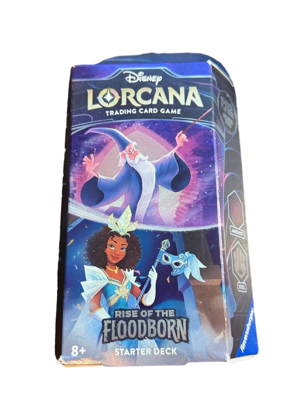 Disney Lorcana: Rise of the Floodborn Starter Deck - Amethyst & Steel